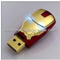 Fashion Iron Man USB Flash Drive 2.0