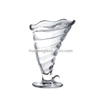 glass ice cream cups/ice cream glass stemware/sudae glasses cups/glassware made in china