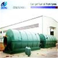 high oil output waste tyre oil refilling with CE certificatee