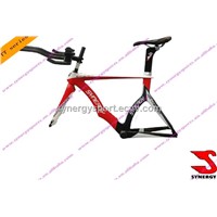 High Performance Bike Carbon Tt Frame or Bicycle Carbon Time Trail Frame