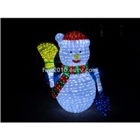 led Christmas snowman