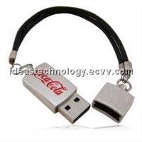 Lovely Metal Wrist Brand USB Flash Drive 8GB