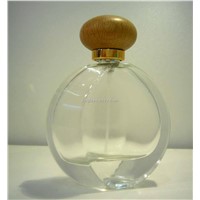 round shape perfume glass bottle
