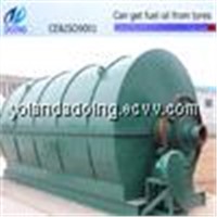scrap tire recycling equipment with large capacity and 100% safety