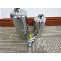 stainless steel trolley extinguisher 50L 100L