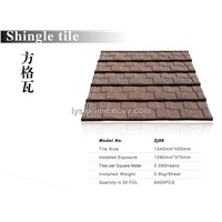 stone coated steel roofing tile-shingle tile