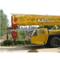 Used Kato 120t Truck Crane in Good Working Condition