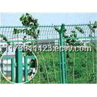 welded double edge fence/bilateral wire fence