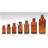 amber essential oil bottle