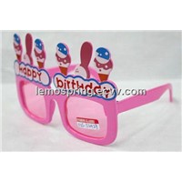 happy birthday party glasses