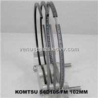 komatsu piston ring engine spare parts S6D105-1 (6137-31-2040 SDK04-016)