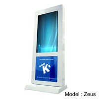 Floor standing advertising digital signage terminals (Zeus)