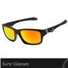 Cool man UV400 sports sunglasses with strap