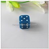 Customize 20mm Acrylic Dice with White Dots