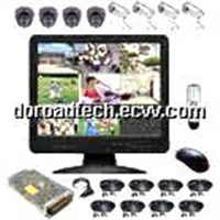 8ch Combo DIY DVR Surveillance Kit