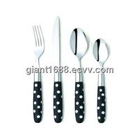 Colored Plastic Handle Cutlery