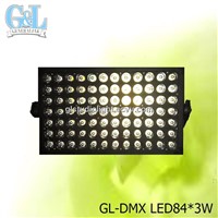 GL-DMX LED84*3W led panel video light