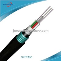 GYFTA53 cores fiber optical central tube type of outdoor optical fiber cables for telecommunication