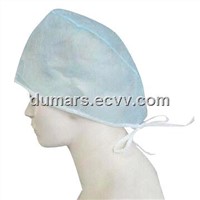 Non-Woven Doctor Cap with Tie-On