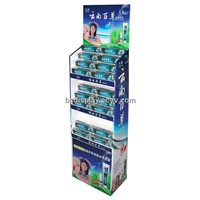 Toothpaste Paper Display Stand / PDQ Display