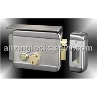116 rim lock AX049 with double connected cylinder