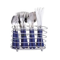18/0 or 18/10 Stainless Steel Plastic Handle Cutlery Sets