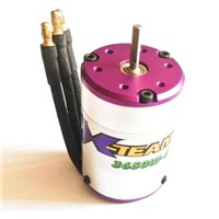 1/10th or 1/8th Scale Inrunner Dc Brushless Motor 3650 white for rc cars