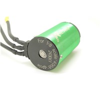 1/10th or 1/8th Scale car Inrunner Brushless Motor 4068 green for rc cars