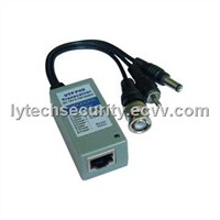 1 Channel Passive PoE UTP PVD Transmission/POE Video Balun (LY-POEB711AT)