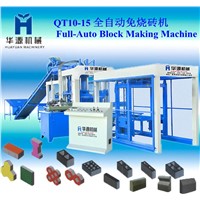 2013 Highest Quality block manufacturing machine QT10-15 full automatic block making machine