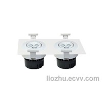 2013 New style Integration Hight power 6W Concave lens led Ceiling light Grille light SY-DA-03W-2T
