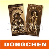 2013 high class gold foil embossing products