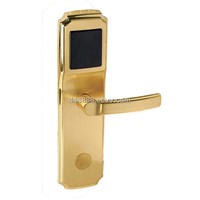 2013 pure copper hot procducts RF Hotel card door handle lock