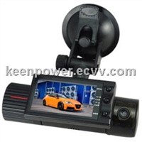2.7 Inch TFT Display Dual Camera Car DVR G-sensor Vehicle Blackbox CD7033