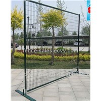 6x10ft Powder Canada Temporary Fence with Metal Feet