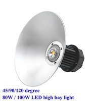 80w 100w high bay led AC 110V/220V input Top US Bridgelux LED chip
