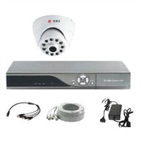 8CH CCTV Kits with 8 IR Dome Cameras, Suitable for Homes, Shops and Offices
