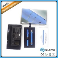 2013 Latest Design Hot Selling AGO G5 E Cigarette Kits herb vaporizer with LCD screen 650mah