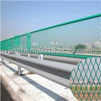 Anti-Glare Expanded Metal Fence