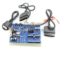 Arcade video game timer board for PS2 console