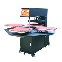 Automatic Four-Stations Heat Press Machine