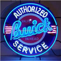 BUICK hanging neon lighted open sign