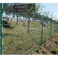 Barbed Wire Fence for Military