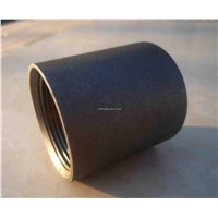 Black Carbon Steel Coupling/Socket DIN/BSPT