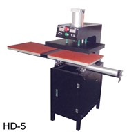 Bottom Glide Pneumatic Printer - Print Flat Substrates (Video) - Digital- Heat Transfer Machine - QA