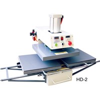 Bottom Glide Pneumatic Printer- Print Flat Substrates (Video) - Textile Heat Transfer Machine - QA