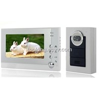 Cheapest 7inch Recordable Video Door Intercom System for Villa