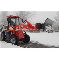 China Top Brand Wheeled Loader ZL12F with Snow Plough