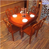 Classic Wooden Dining Round Fold Table Set  T253