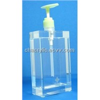Clear Perfume Acrylic Bottle